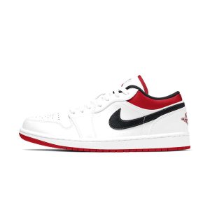 AIR JORDAN 1 LOW "White University Red Black"