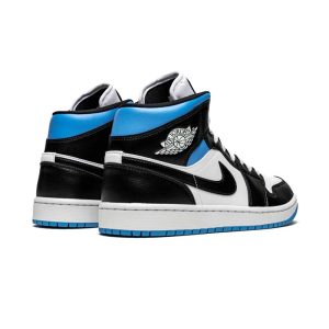 Jordan 1 Mid ‘University Black White’ (W)