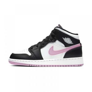 AIR JORDAN 1 MID GS ‘WHITE LIGHT ARCTIC PINK’